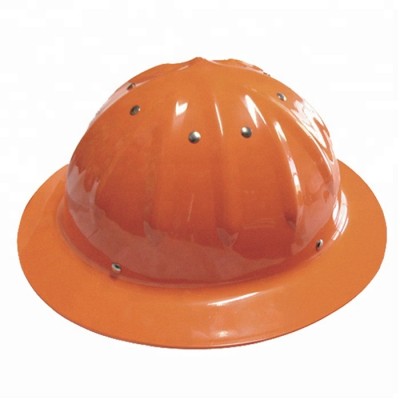 Aluminum Full Brim Safety Helmet