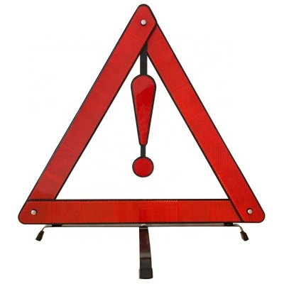 Car Triangle Warning Sign